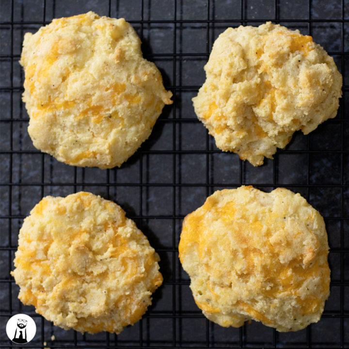 Keto Cheddar Bay Biscuit - Black Tie Kitchen